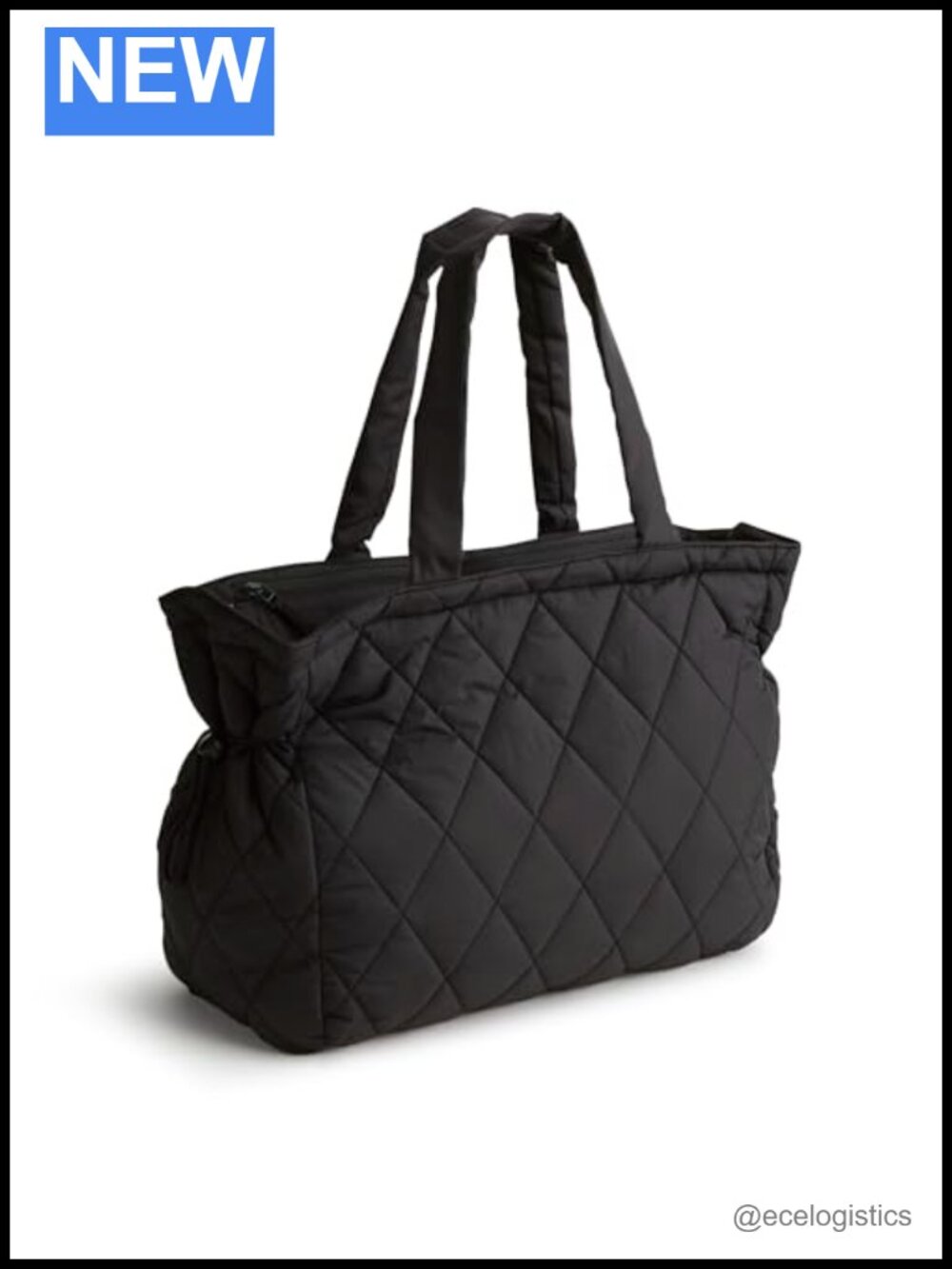 Vera Bradley Travel Tote Bag with Laptop Pocket